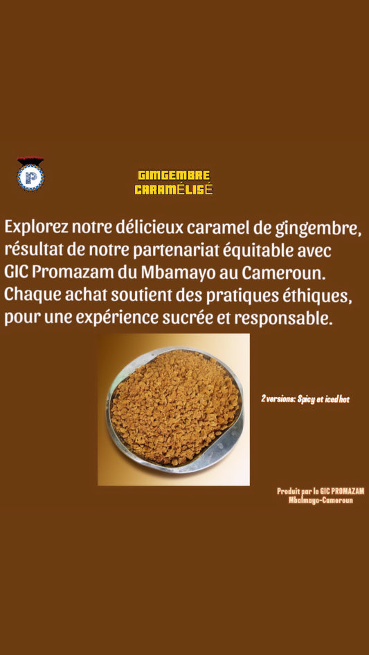 Caramel de gingembre Mentholée