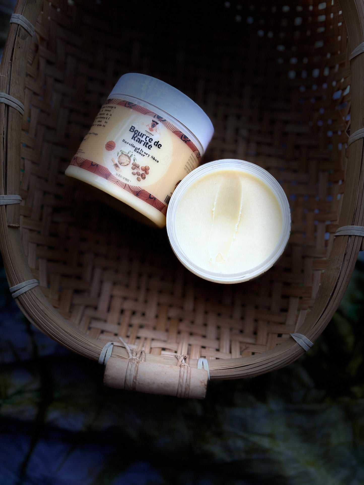 Beurre de Karité :Unrefined Ivory Shea Butter