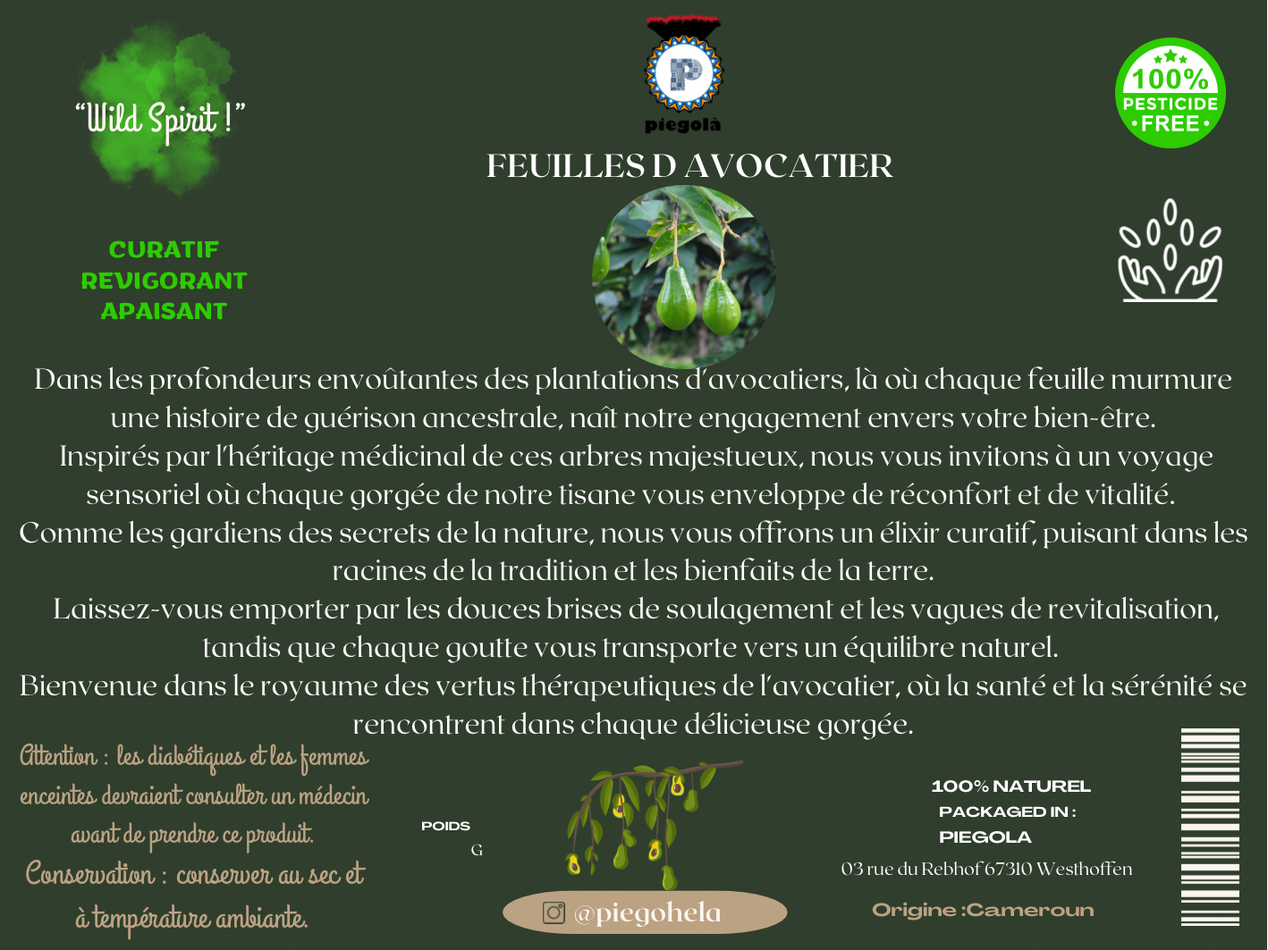 Feuilles dâavocatier
