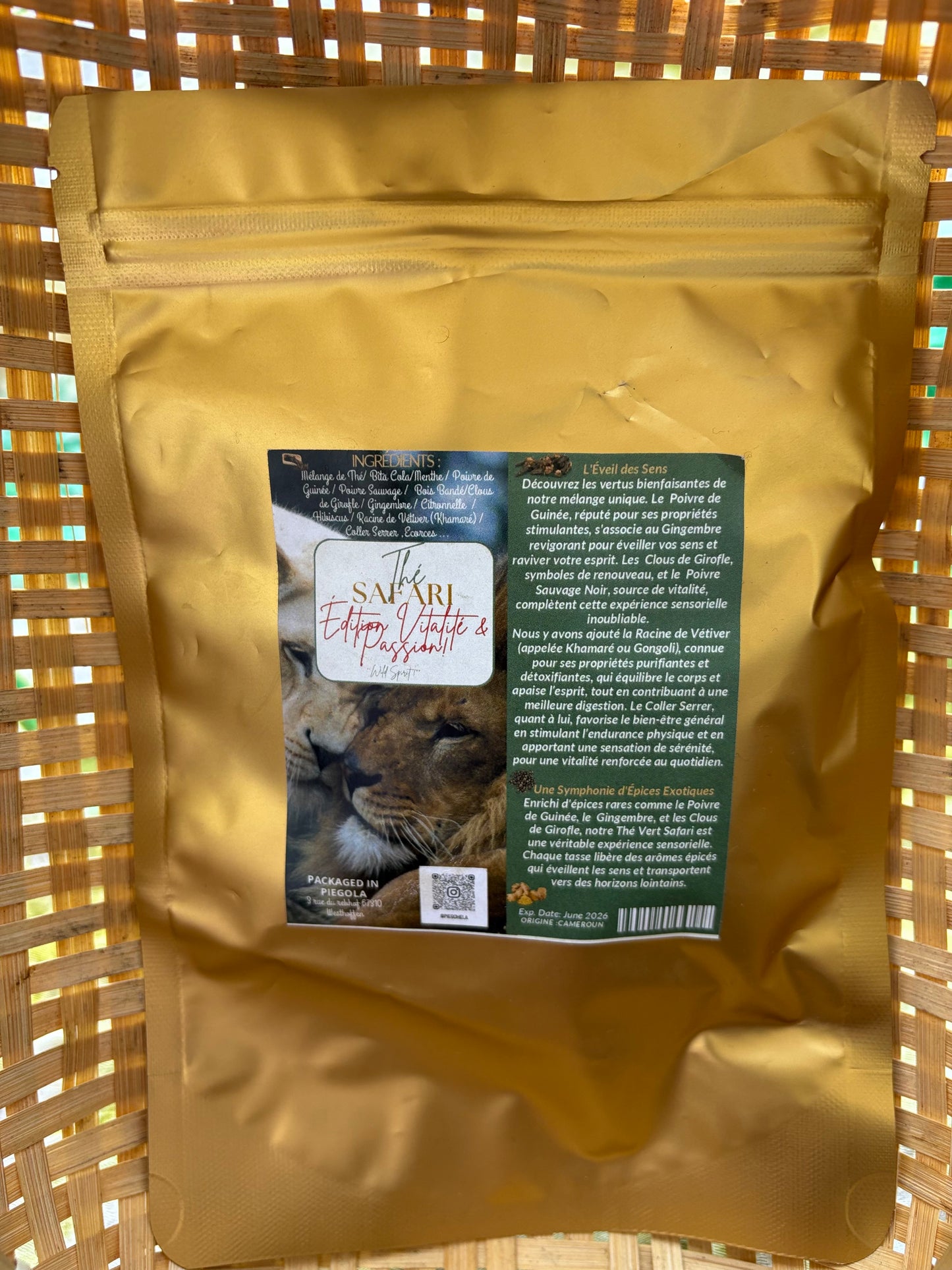Infusion Thé Safari