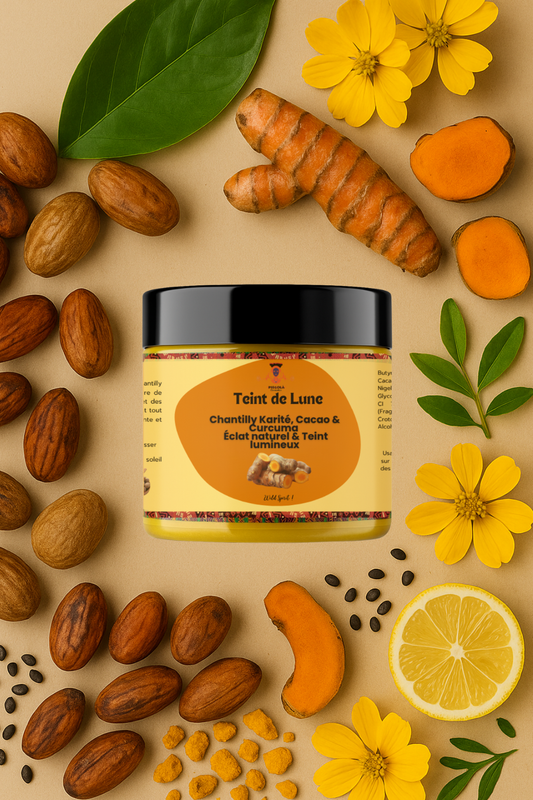 Chantilly Karité, Cacao & Curcuma : Soin éclat naturel