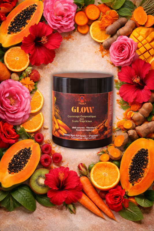 Gommage Glow – Exfoliant enzymatique éclat aux fruits tropic