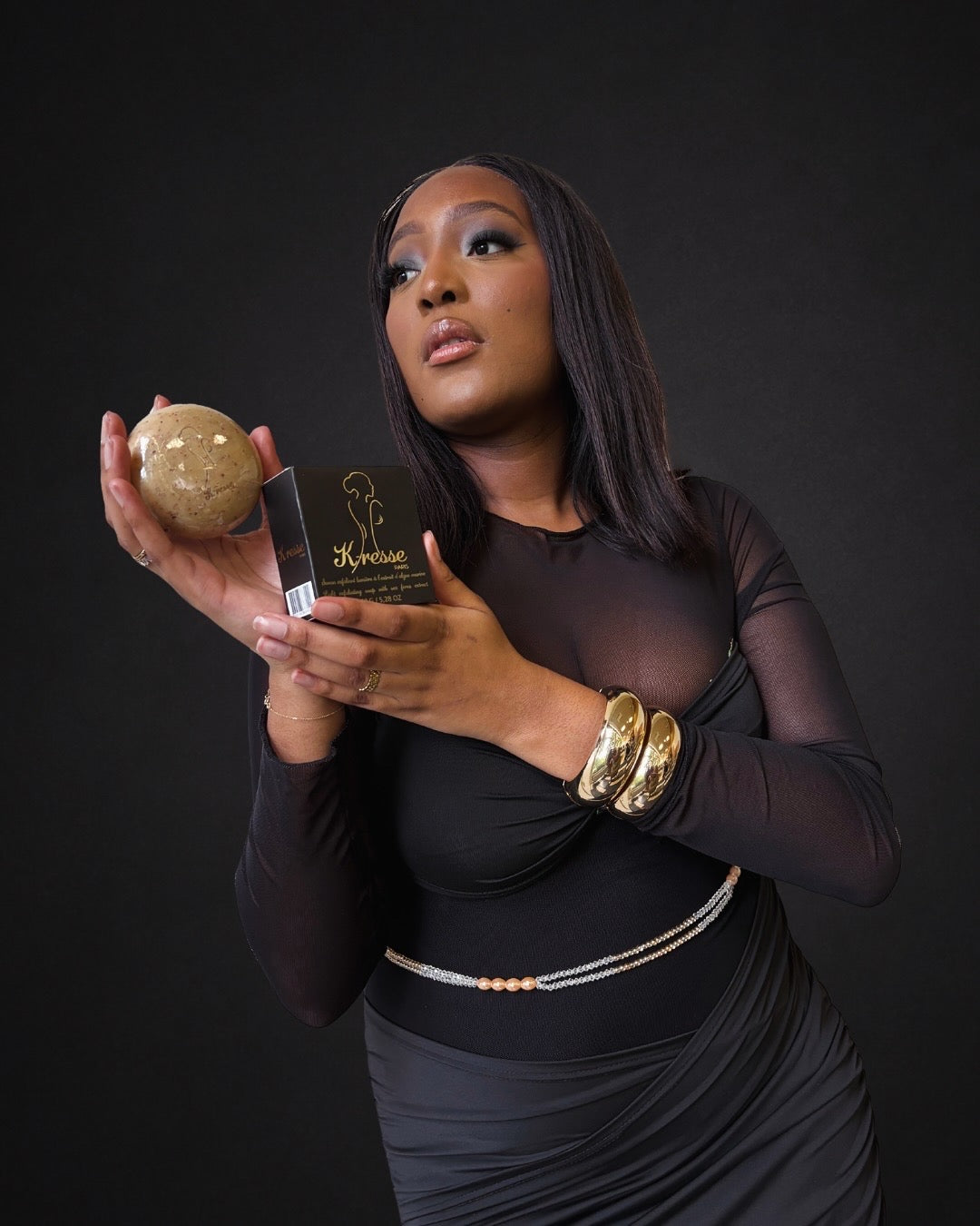 K-resse : Savon Exfoliant Lumière à l’Extrait d’Algue