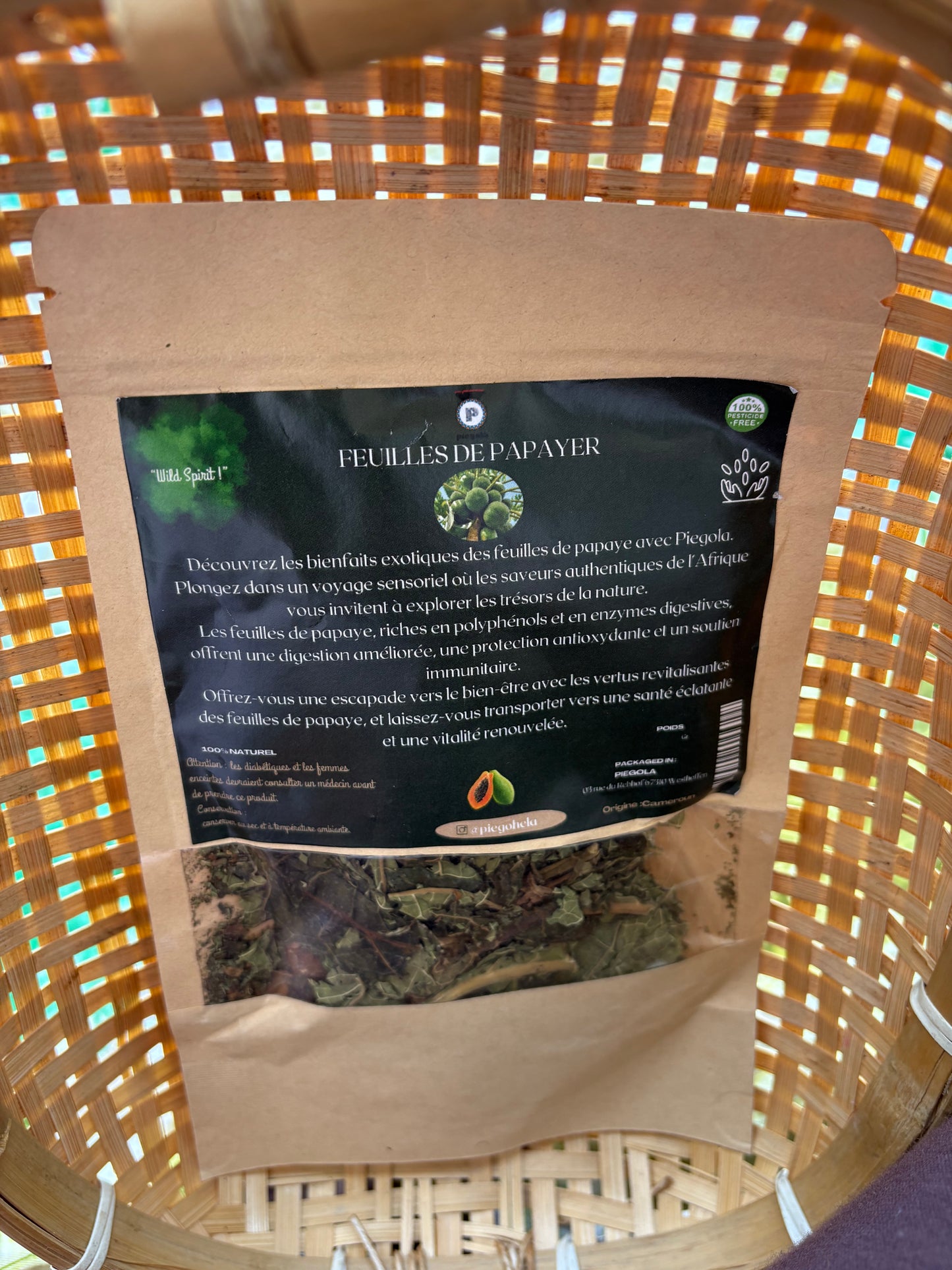 Feuilles de papayer