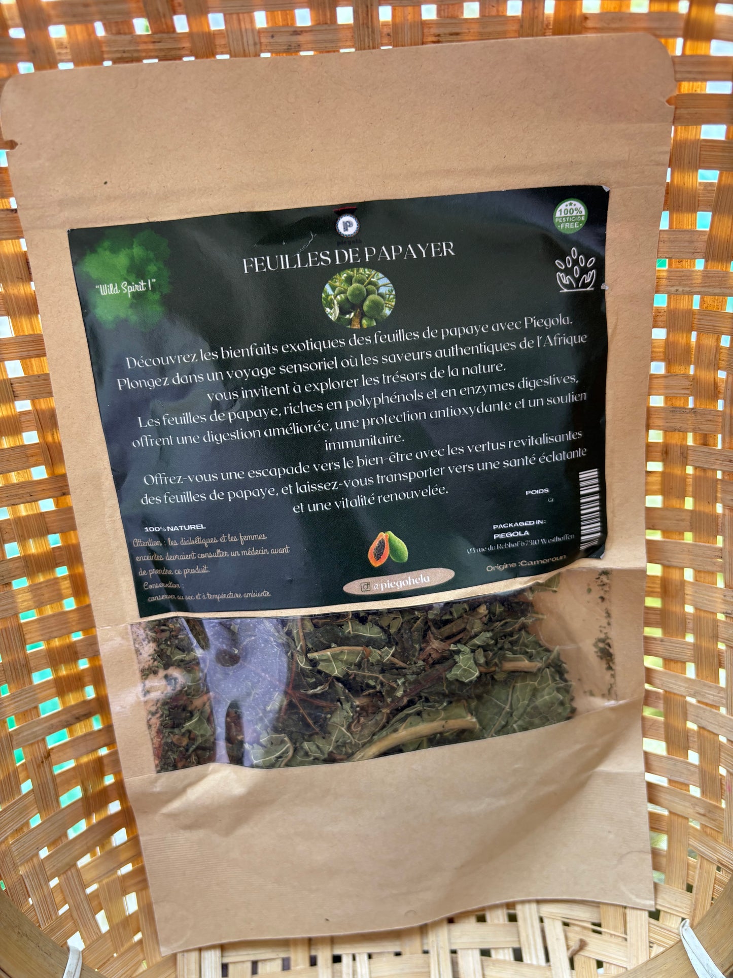 Feuilles de papayer