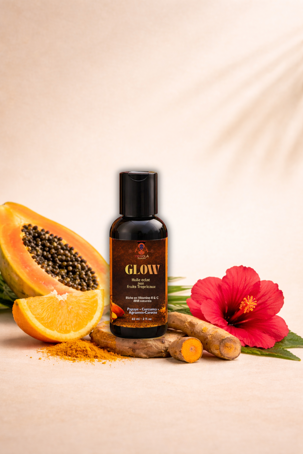 Huile Glow – Éclat aux fruits tropicaux