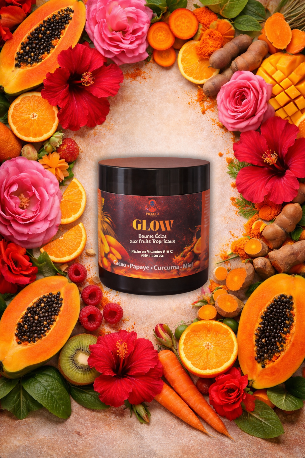 Baume Glow – Soin nourrissant éclat aux plantes & fruits tropicaux