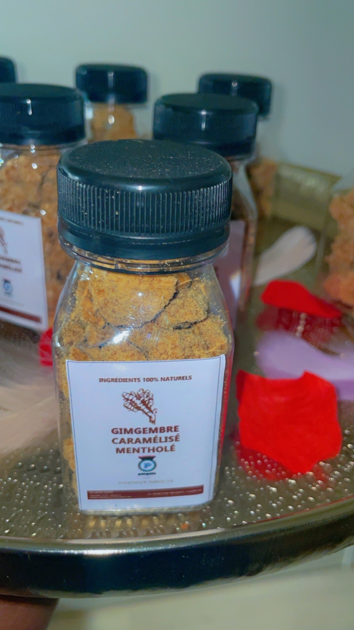Caramel de gingembre Mentholée