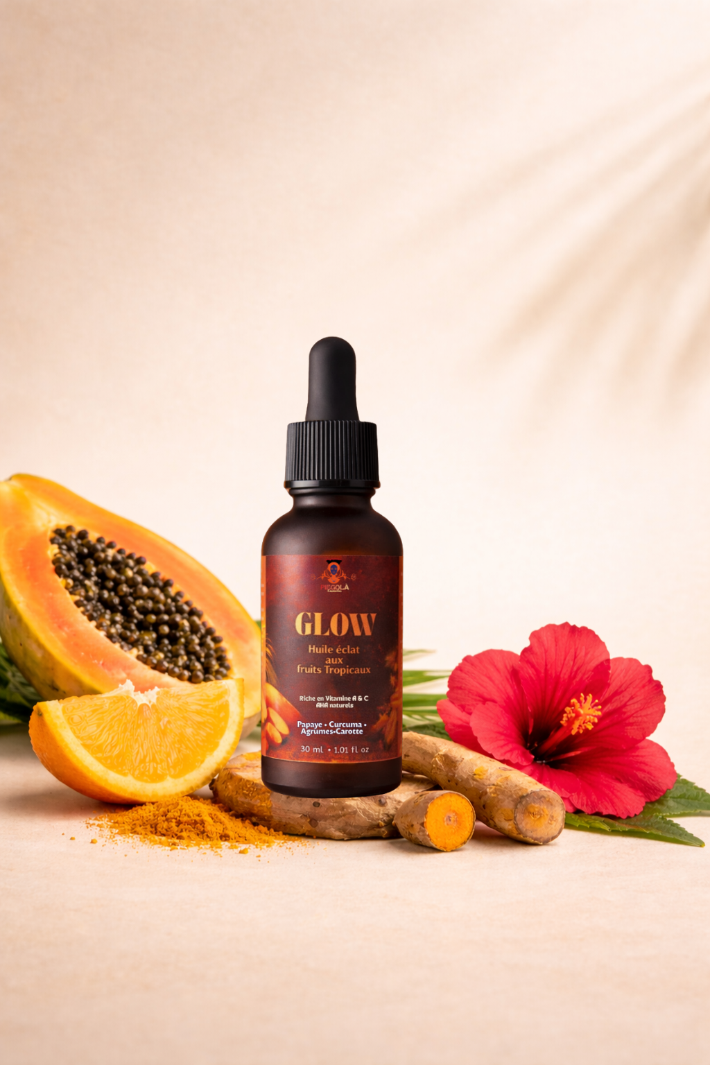 Huile Glow – Éclat aux fruits tropicaux