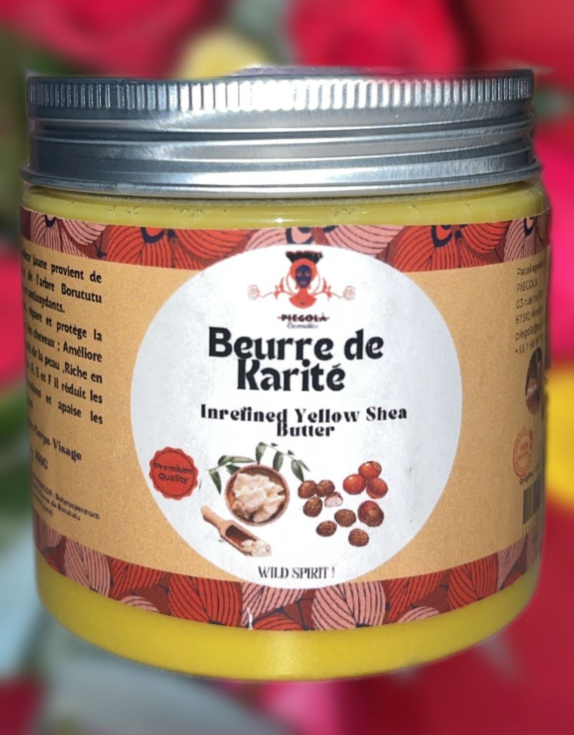 Beurre de Karité  :Unnrefined Yellow Shea Butter