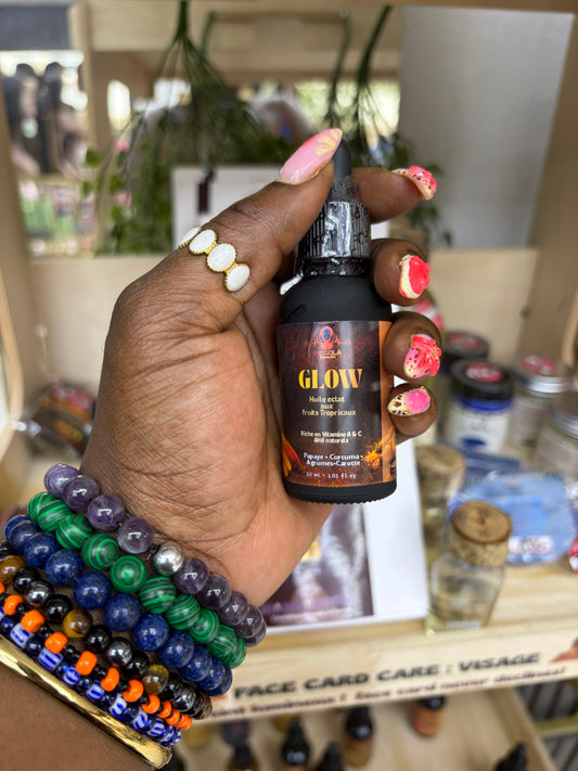 Huile Glow : Éclat aux fruits tropicaux