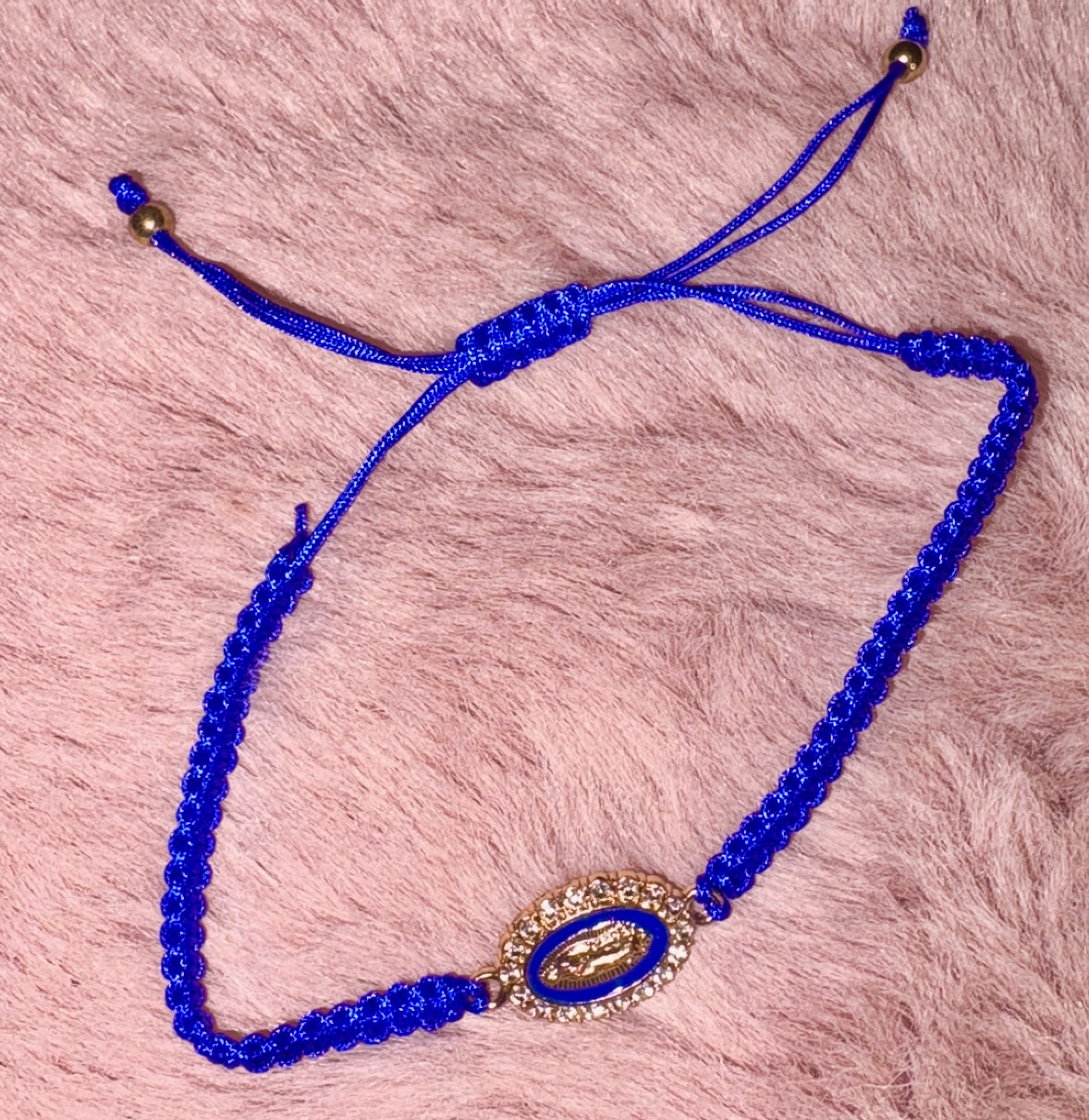 Bracelets Tressés avec Médaille de la Vierge Marie