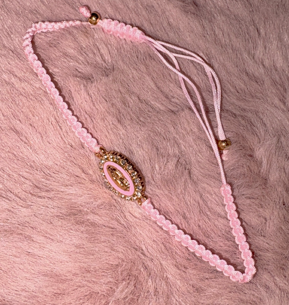 Bracelets Tressés avec Médaille de la Vierge Marie