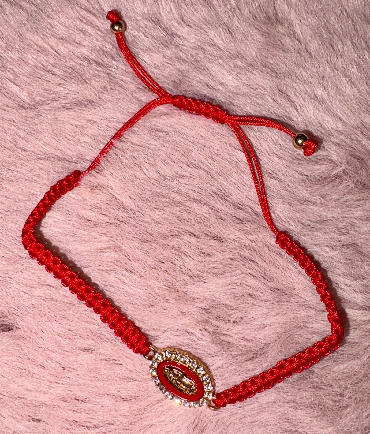 Bracelets Tressés avec Médaille de la Vierge Marie