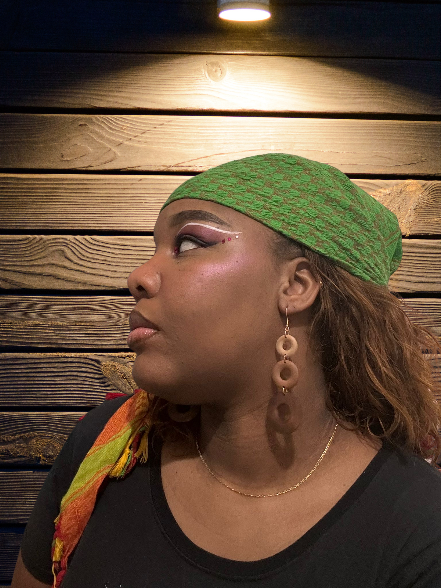 Boucles d'Oreilles en Bois