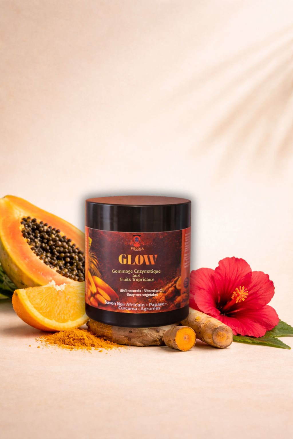Gommage Glow – Exfoliant enzymatique éclat aux fruits tropic