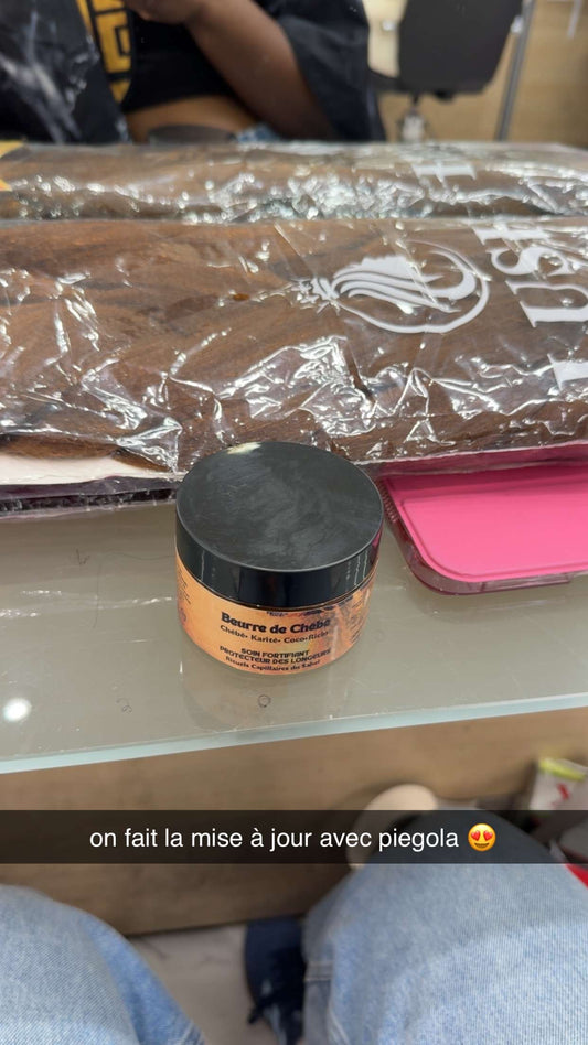 Beurre de Chébé : Soin fortifiant pour cheveux crépus et secs