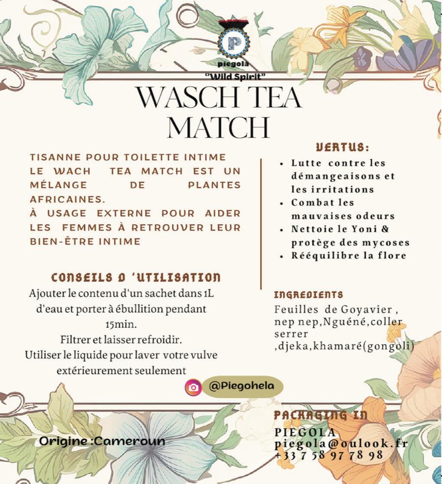 Infusion WASH TEA MATCH
